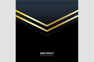 Download Golden Black Abstract Background - Background Collection