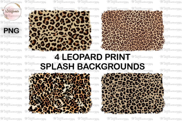 Download Leopard Splash Background 4 PNG - Background Collection