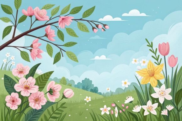 Download Best Spring Background Design - Background Collection