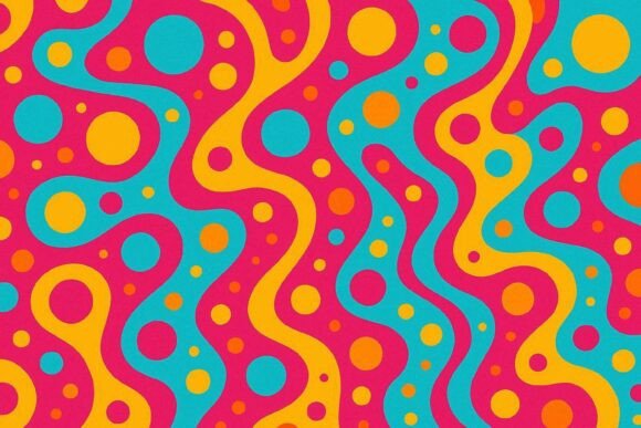 Download Trendy Neon Digital Paper Background - Background Collection