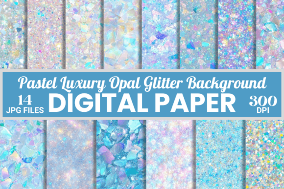 Download Pastel Luxury Opal Glitter Background - Background Collection