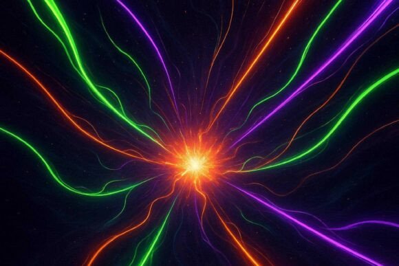 Download Trendy Neon Digital Paper Background - Background Collection