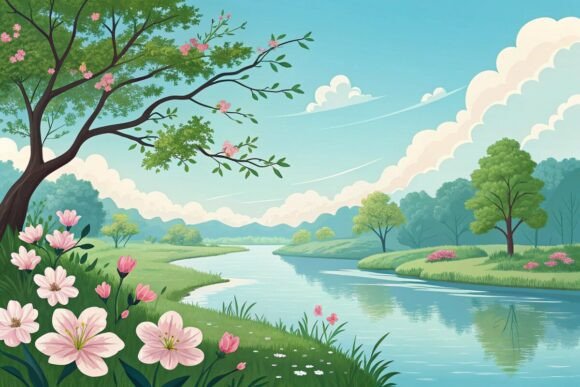 Download Amazing Spring Background Design - Background Collection
