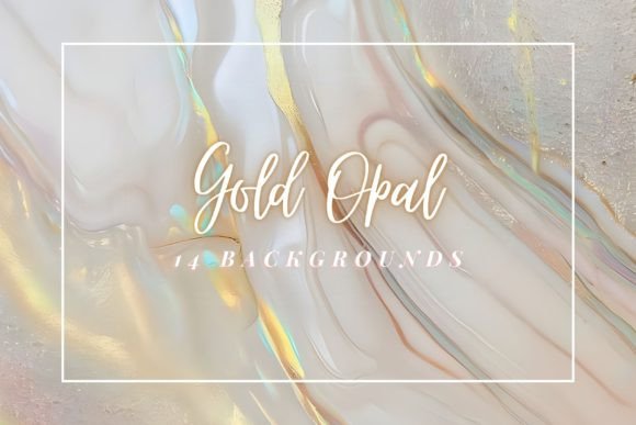 Download Faux Gold Opal Marbled Background - Background Collection