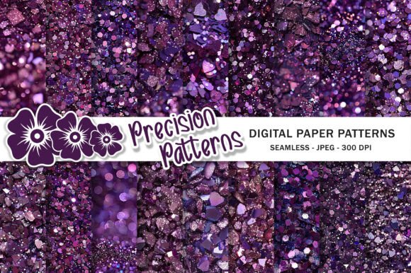 Download Luxury Purple Glitter Seamless Textures - Seamless textures Collection
