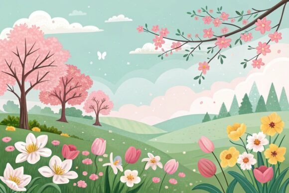 Download Spring Background Design - Background Collection