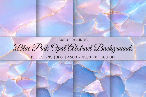 Download Blue Pink Opal Abstract Backgrounds - Background Collection