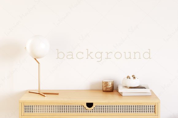 Download Mockup, Boho Background Interior - Background Collection